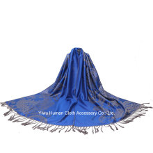 Mode Jacquard gewebte Kopf Schal für Lady Pashmina